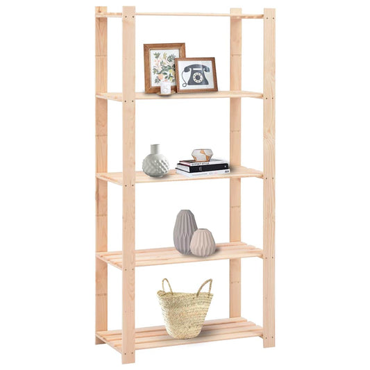 Lagerregal-Set 5-teilig 80 × 38 × 170 cm – je 250 kg – Ansicht 2