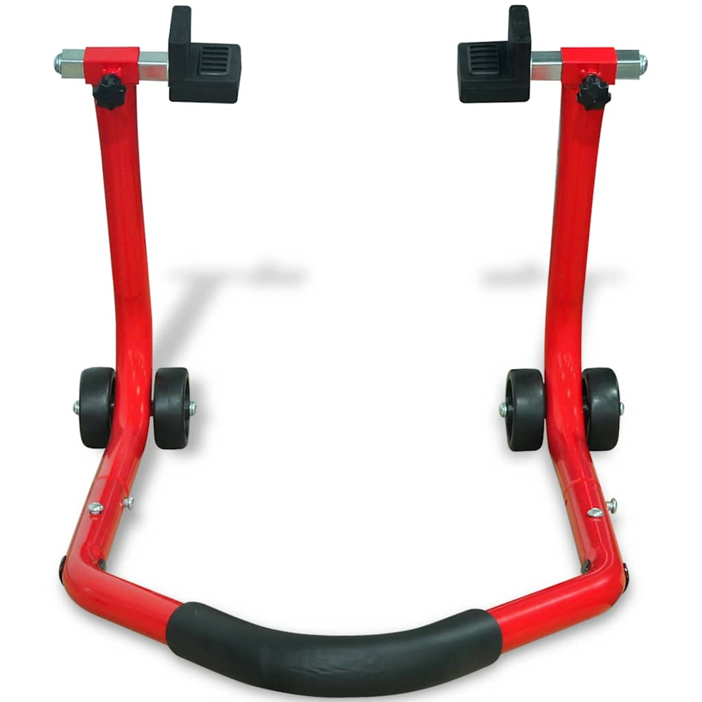 Paddock-Motorradständer hinten – Rot