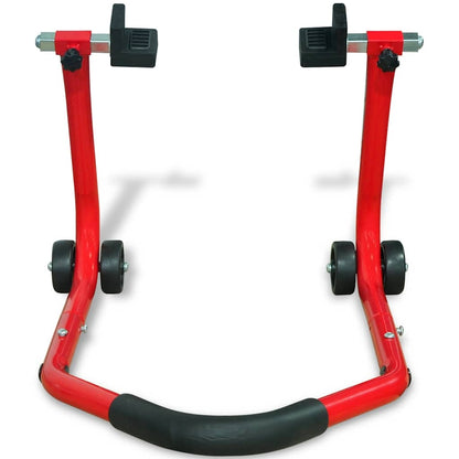 Paddock-Motorradständer hinten – Rot