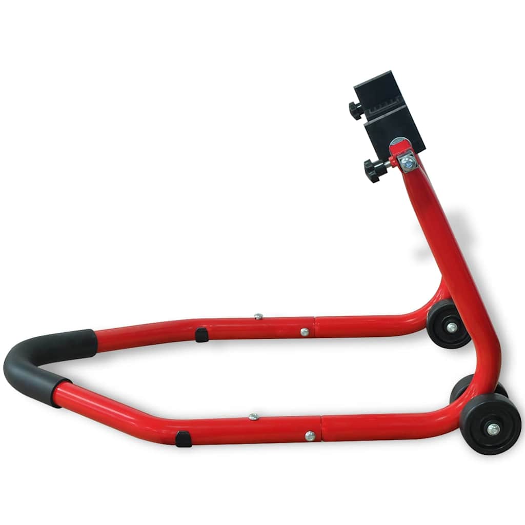 Paddock-Motorradständer hinten – Rot