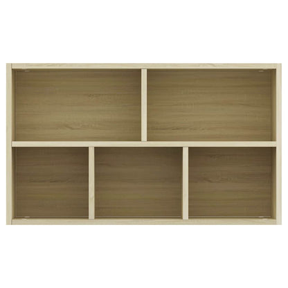 Bücherregal/Sideboard Sonoma Eiche 50x25x80 cm Holzwerkstoff