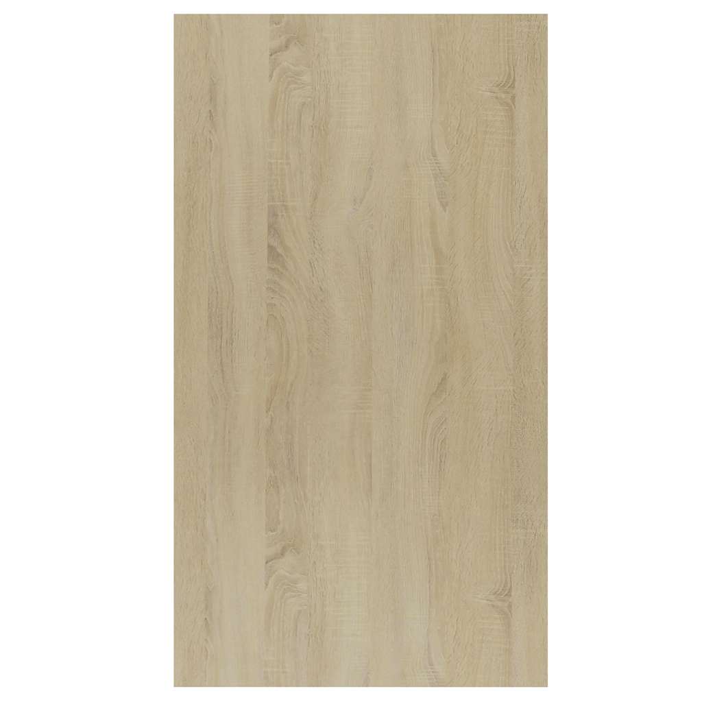 Bücherregal/Sideboard Sonoma Eiche 50x25x80 cm Holzwerkstoff