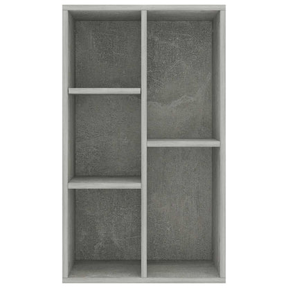 Bücherregal/Sideboard Betongrau 50x25x80 cm Holzwerkstoff