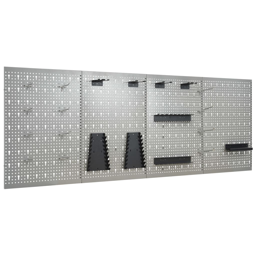 Stahl-Werkzeugwand 4-teilig 40 × 58 cm