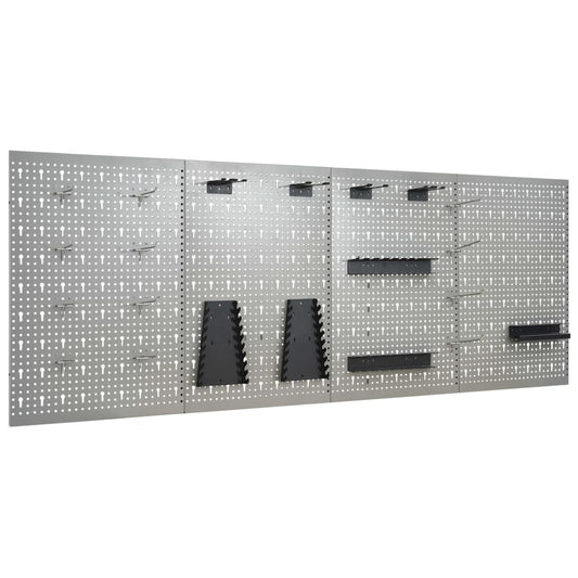 Stahl-Werkzeugwand 4-teilig 40 × 58 cm