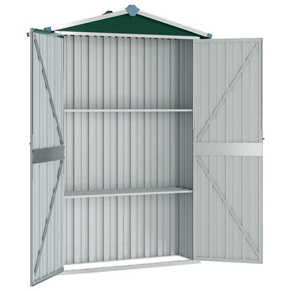 Gartengeräteschrank – verschiedene Farben – Grün – Ansicht 5