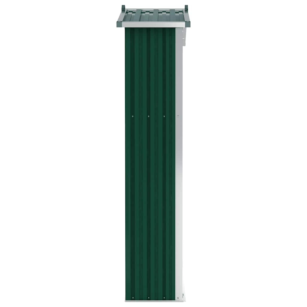 Gartengeräteschrank – verschiedene Farben – Grün – Ansicht 7