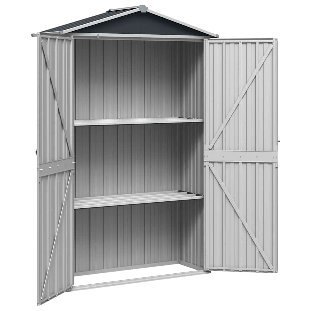 Gartengeräteschrank – verschiedene Farben – Anthrazit – Ansicht 5