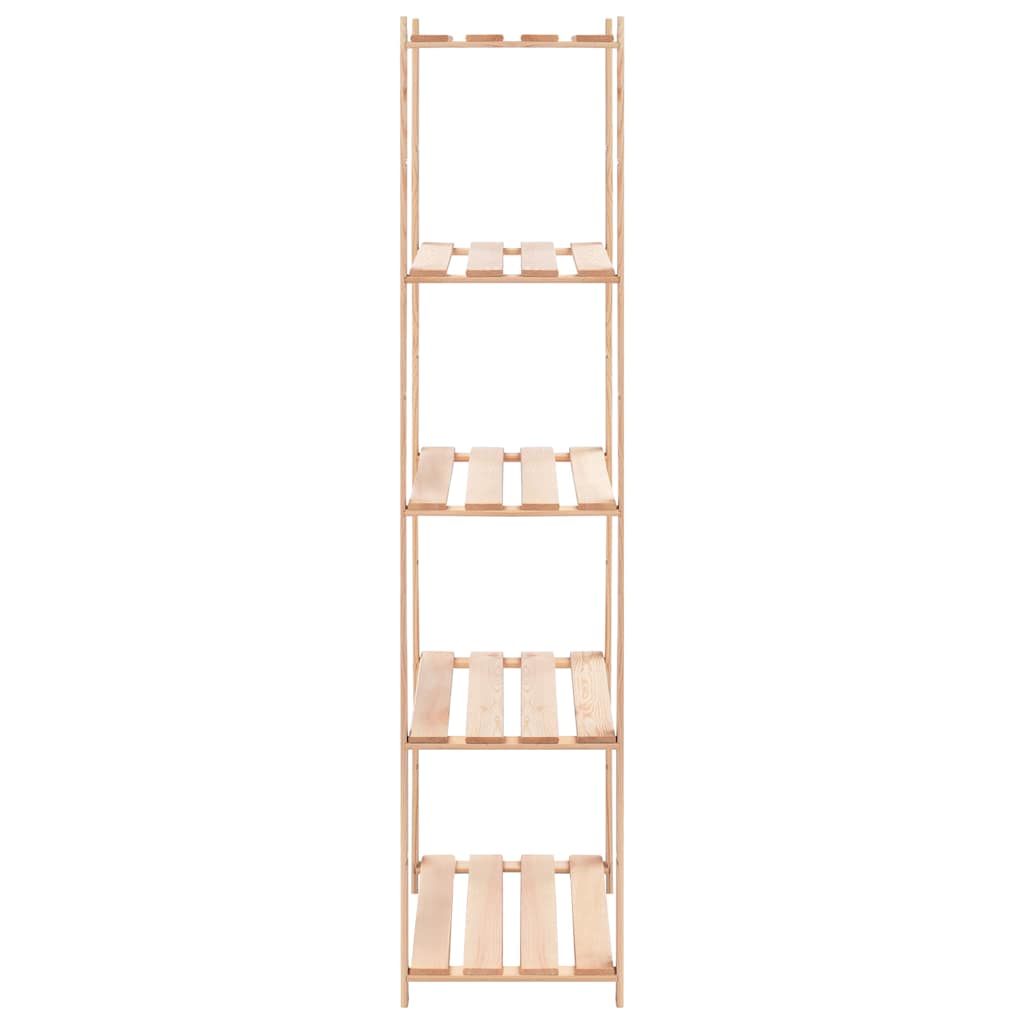 Lagerregale 5 Böden 2 Stk. 80×38×170cm Kiefer Massivholz 250kg