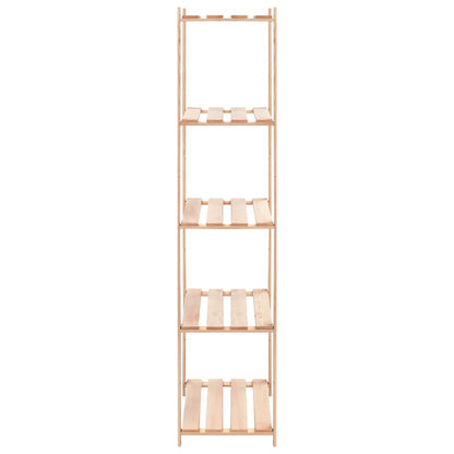 Lagerregale 5 Böden 2 Stk. 80×38×170cm Kiefer Massivholz 250kg