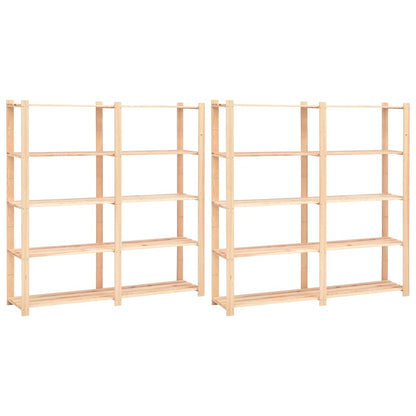 Schwerlastregal-Set 2-teilig 170 × 38 × 170 cm – je 500 kg