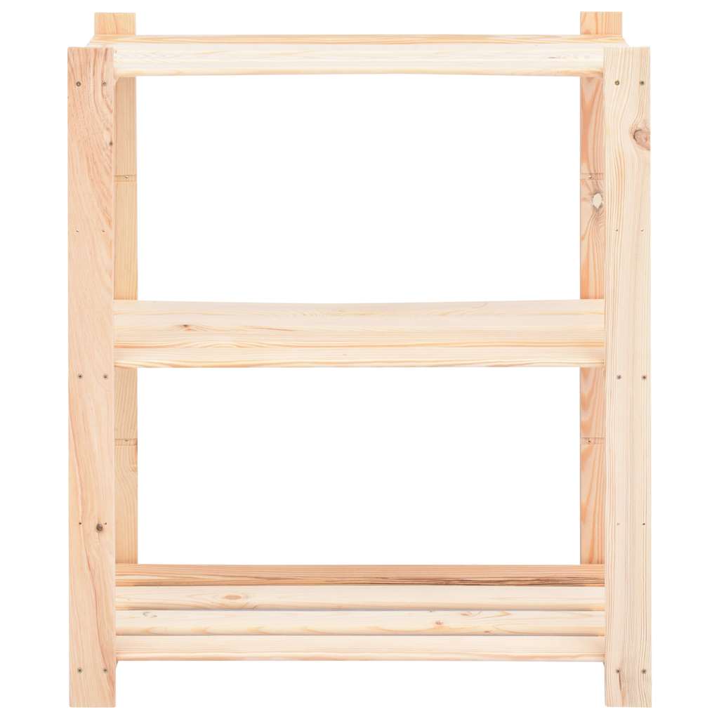 Kellerregal 2er-Set aus Kiefer – 80 × 38 × 90 cm