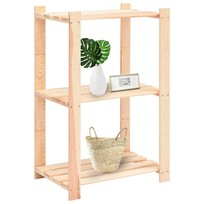 Kellerregal 2er-Set aus Kiefer – 60 × 38 × 90 cm