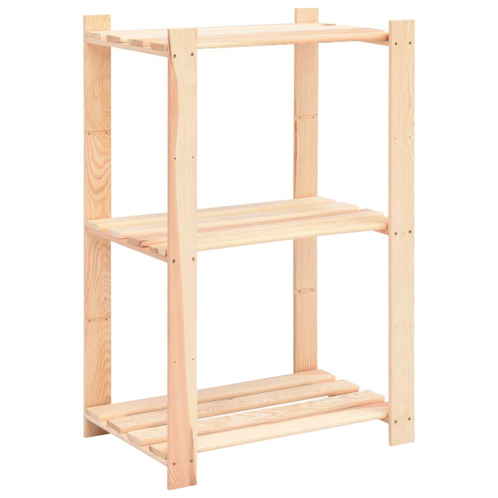 Kellerregal 2er-Set aus Kiefer – 60 × 38 × 90 cm