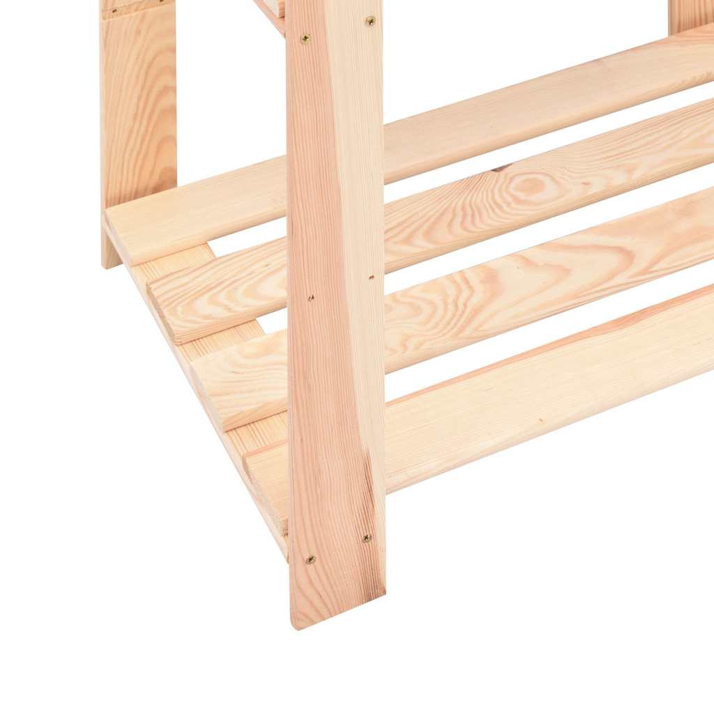Kellerregal 2er-Set aus Kiefer – 60 × 38 × 90 cm