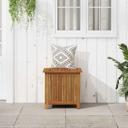 Garten-Aufbewahrungsbox 60x50x58 cm Massivholz Akazie