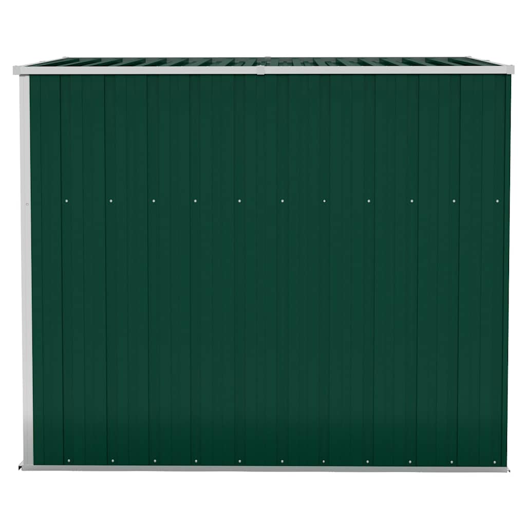 Wand-Gartenhäuser aus verzinktem Stahl – verschiedene Größen und Farben – Grün · 118 × 194 cm – Ansicht 4