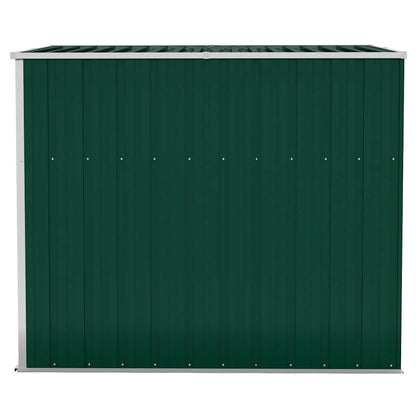Wand-Gartenhäuser aus verzinktem Stahl – verschiedene Größen und Farben – Grün · 118 × 194 cm – Ansicht 4