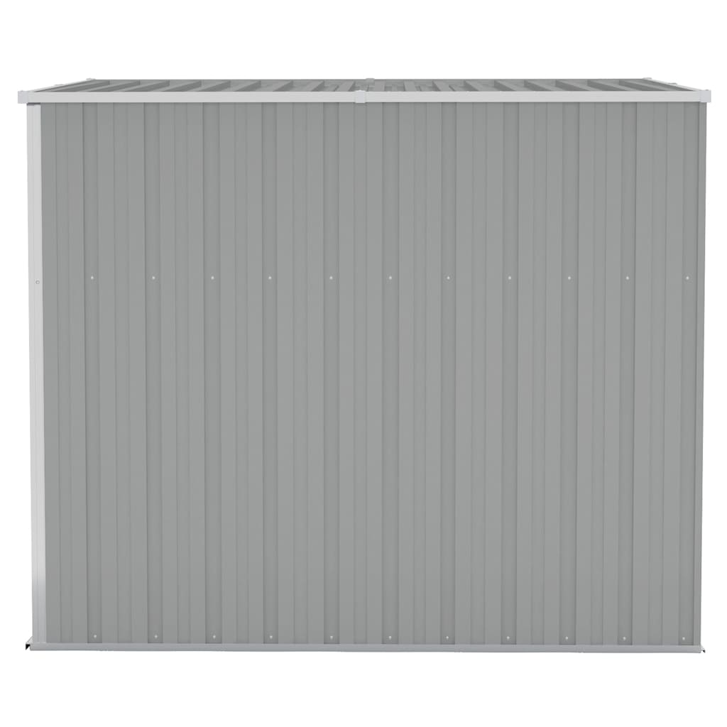 Wand-Gartenhäuser aus verzinktem Stahl – verschiedene Größen und Farben – Grau · 118 × 194 cm – Ansicht 4