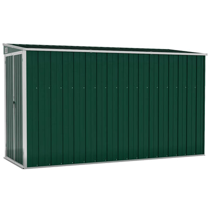 Wand-Gartenhäuser aus verzinktem Stahl – verschiedene Größen und Farben – Grün · 118 × 288 cm – Ansicht 2