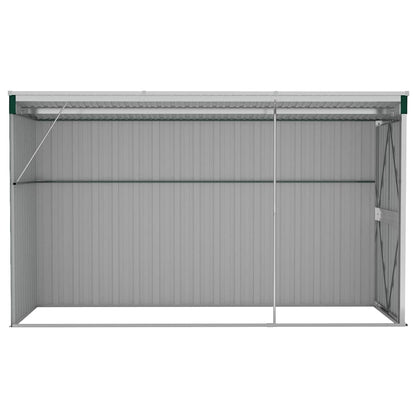 Wand-Gartenhäuser aus verzinktem Stahl – verschiedene Größen und Farben – Grün · 118 × 288 cm – Ansicht 5