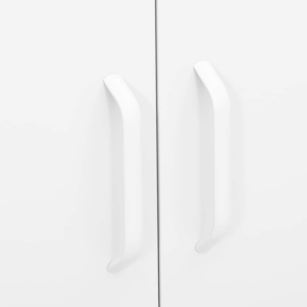 Lagerschrank Wei� 80x35x101,5 cm Stahl