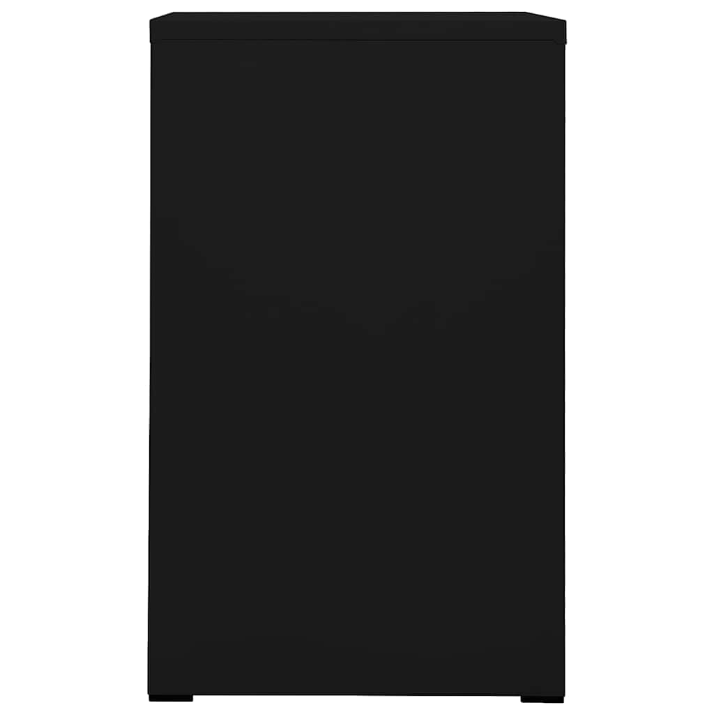 Aktenschrank aus Stahl – verschiedene Farben und Höhen – Schwarz / 46 × 62 × 102,5 cm – Ansicht 4