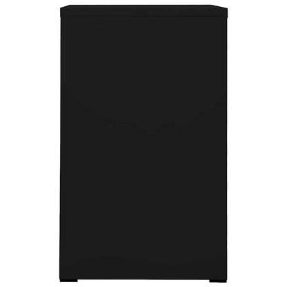 Aktenschrank aus Stahl – verschiedene Farben und Höhen – Schwarz / 46 × 62 × 102,5 cm – Ansicht 4