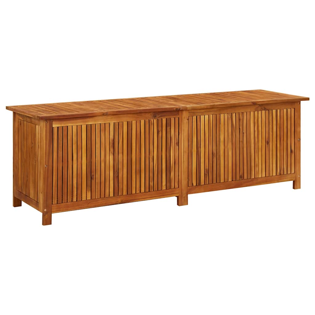 Gartenboxen aus Akazienholz – verschiedene Größen – 175 × 50 × 58 cm – Ansicht 2