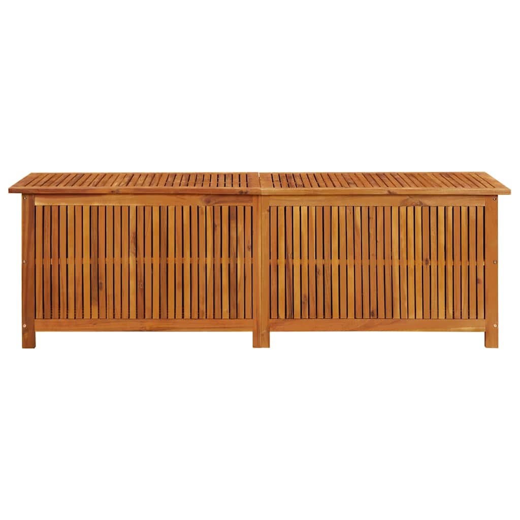 Gartenboxen aus Akazienholz – verschiedene Größen – 175 × 50 × 58 cm – Ansicht 4