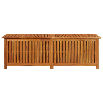 Gartenboxen aus Akazienholz – verschiedene Größen – 175 × 50 × 58 cm – Ansicht 4