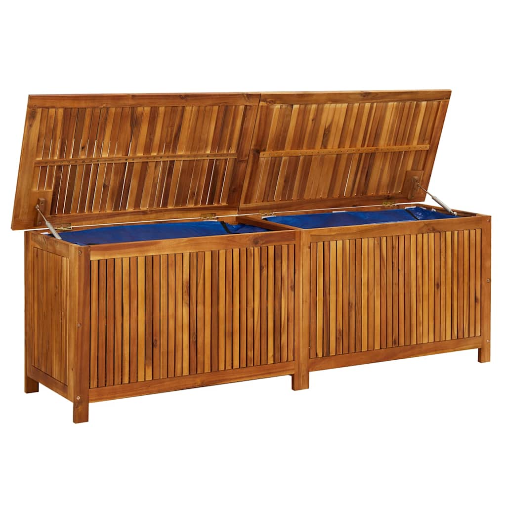 Gartenboxen aus Akazienholz – verschiedene Größen – 175 × 50 × 58 cm – Ansicht 7