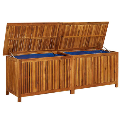 Gartenboxen aus Akazienholz – verschiedene Größen – 175 × 50 × 58 cm – Ansicht 7