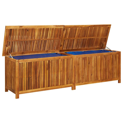 Gartenboxen aus Akazienholz – verschiedene Größen – 200 × 50 × 58 cm – Ansicht 7