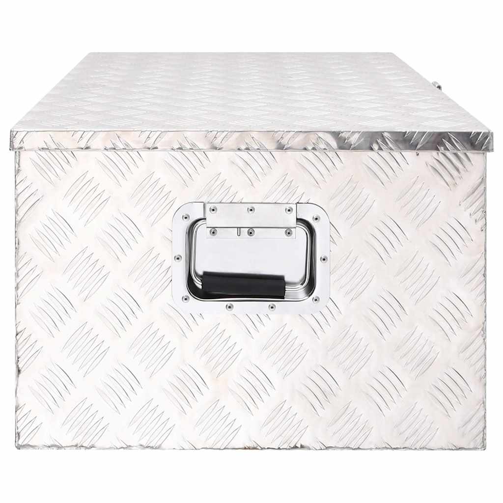 Aluminium-Aufbewahrungsboxen – verschiedene Größen – 100 × 55 × 37 cm · Silber – Ansicht 5