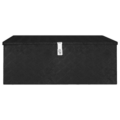 Aluminium-Aufbewahrungsboxen – verschiedene Größen – 100 × 55 × 37 cm · Schwarz – Ansicht 3