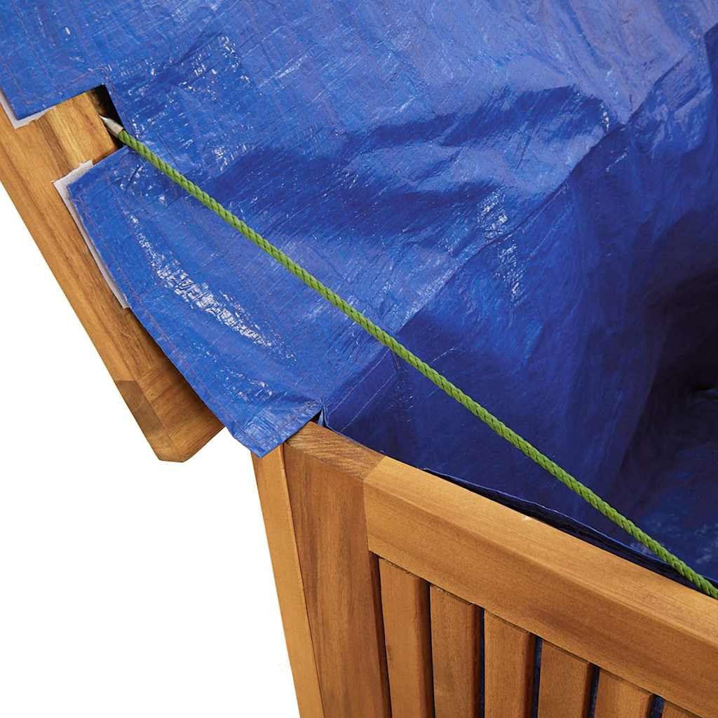 Gartenboxen aus Akazienholz – verschiedene Größen – 75 × 75 × 58 cm – Ansicht 10