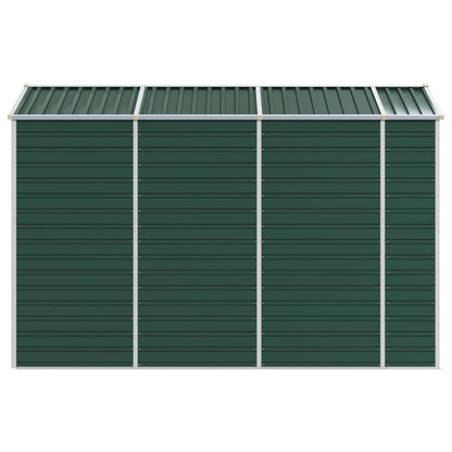 Gartenhaus Gr�n 191 x 300 x 198 cm Verzinkter Stahl