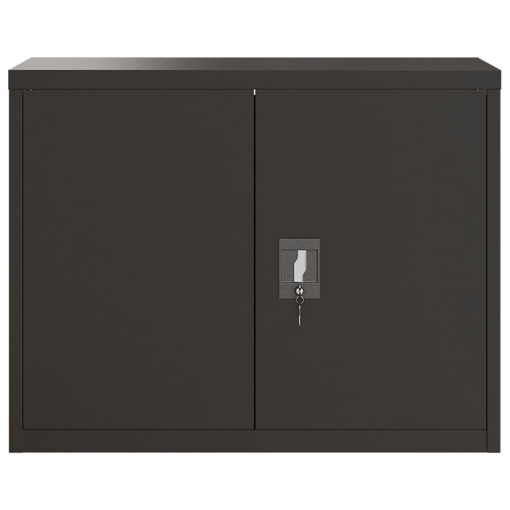 Aktenschränke aus Stahl – verschiedene Größen und Farben – Schwarz · 90 × 40 × 110 cm – Ansicht 8