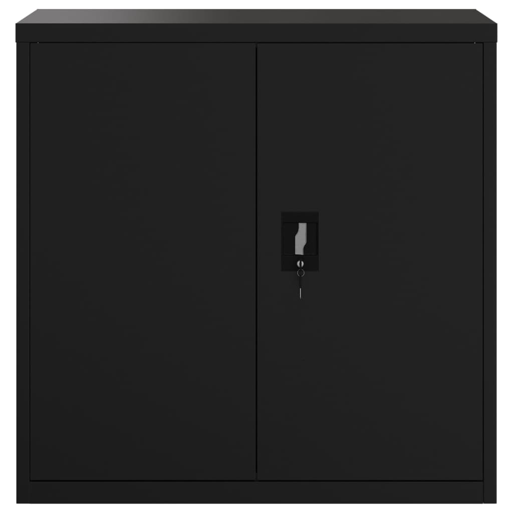 Aktenschränke aus Stahl – verschiedene Größen und Farben – Schwarz · 90 × 40 × 130 cm – Ansicht 8