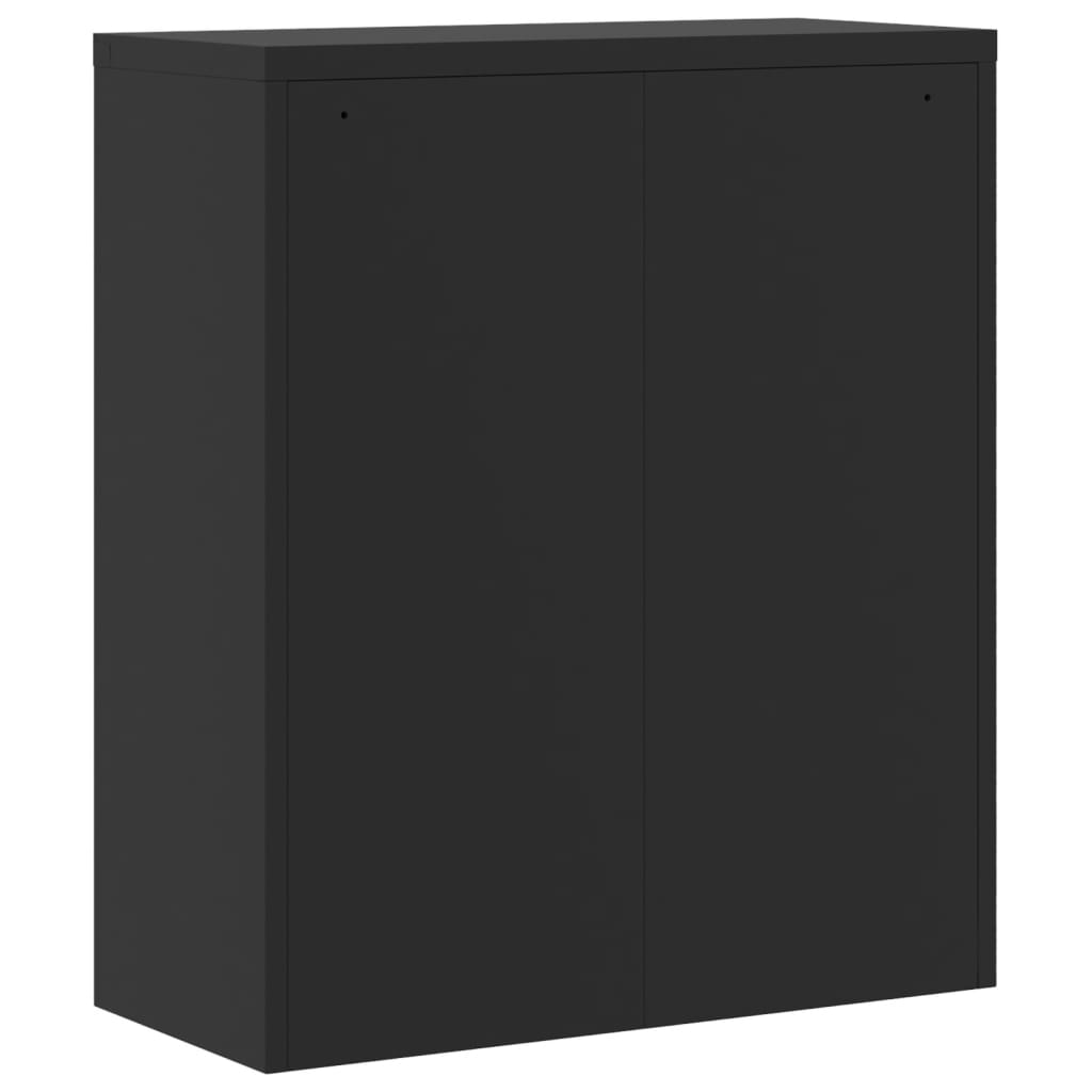 Aktenschränke aus Stahl – verschiedene Größen und Farben – Schwarz · 90 × 40 × 145 cm – Ansicht 10