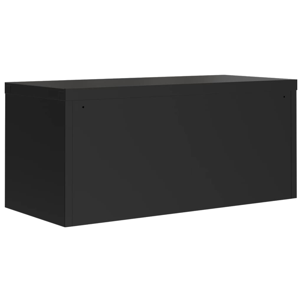 Aktenschränke aus Stahl – verschiedene Größen und Farben – Schwarz · 90 × 40 × 180 cm – Ansicht 6