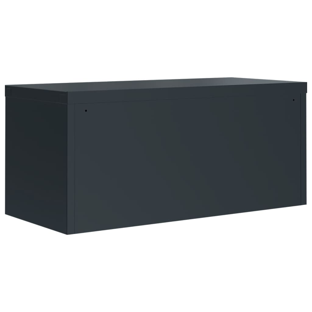 Aktenschränke aus Stahl – verschiedene Größen und Farben – Anthrazit · 90 × 40 × 220 cm – Ansicht 6