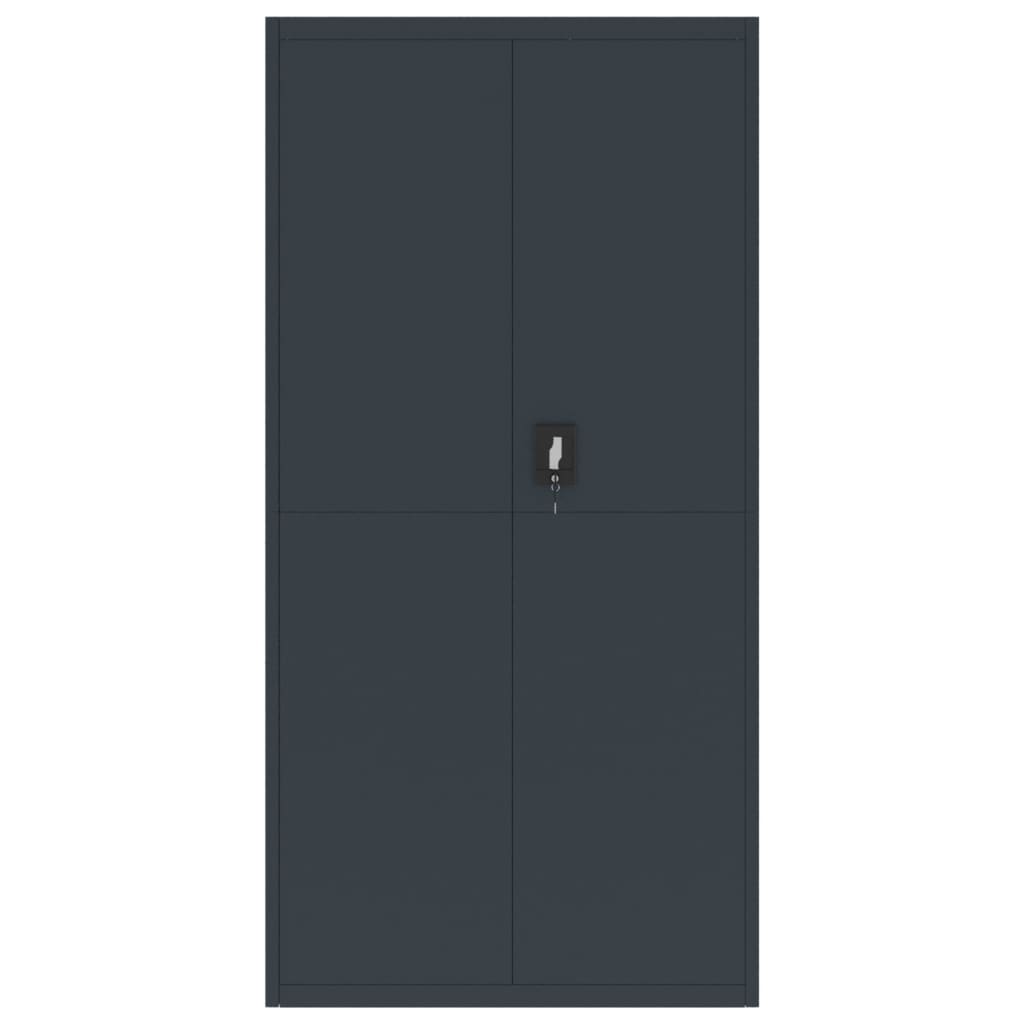 Aktenschränke aus Stahl – verschiedene Größen und Farben – Anthrazit · 90 × 40 × 220 cm – Ansicht 8