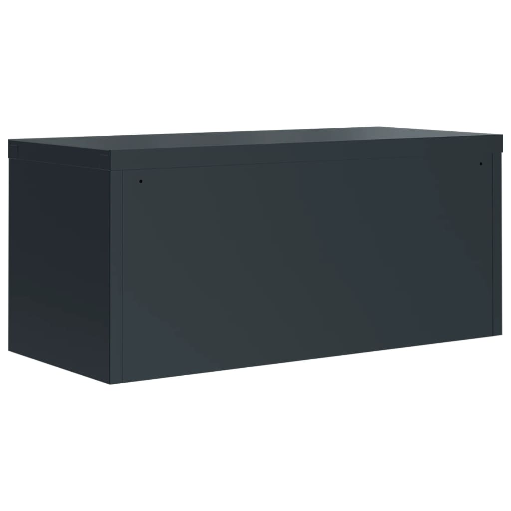 Aktenschränke aus Stahl – verschiedene Größen und Farben – Anthrazit · 90 × 40 × 240 cm – Ansicht 6
