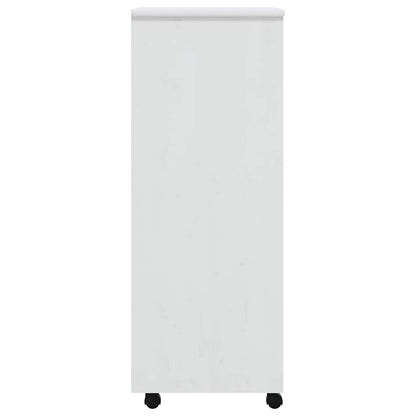 Rollcontainer MOSS – verschiedene Größen und Farben – Weiß · 53 × 39 × 103 cm – Ansicht 7
