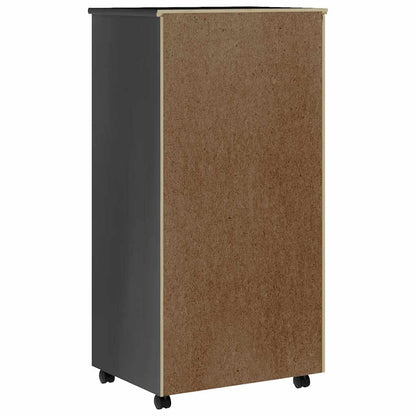 Rollcontainer MOSS – verschiedene Größen und Farben – Grau · 53 × 39 × 103 cm – Ansicht 5