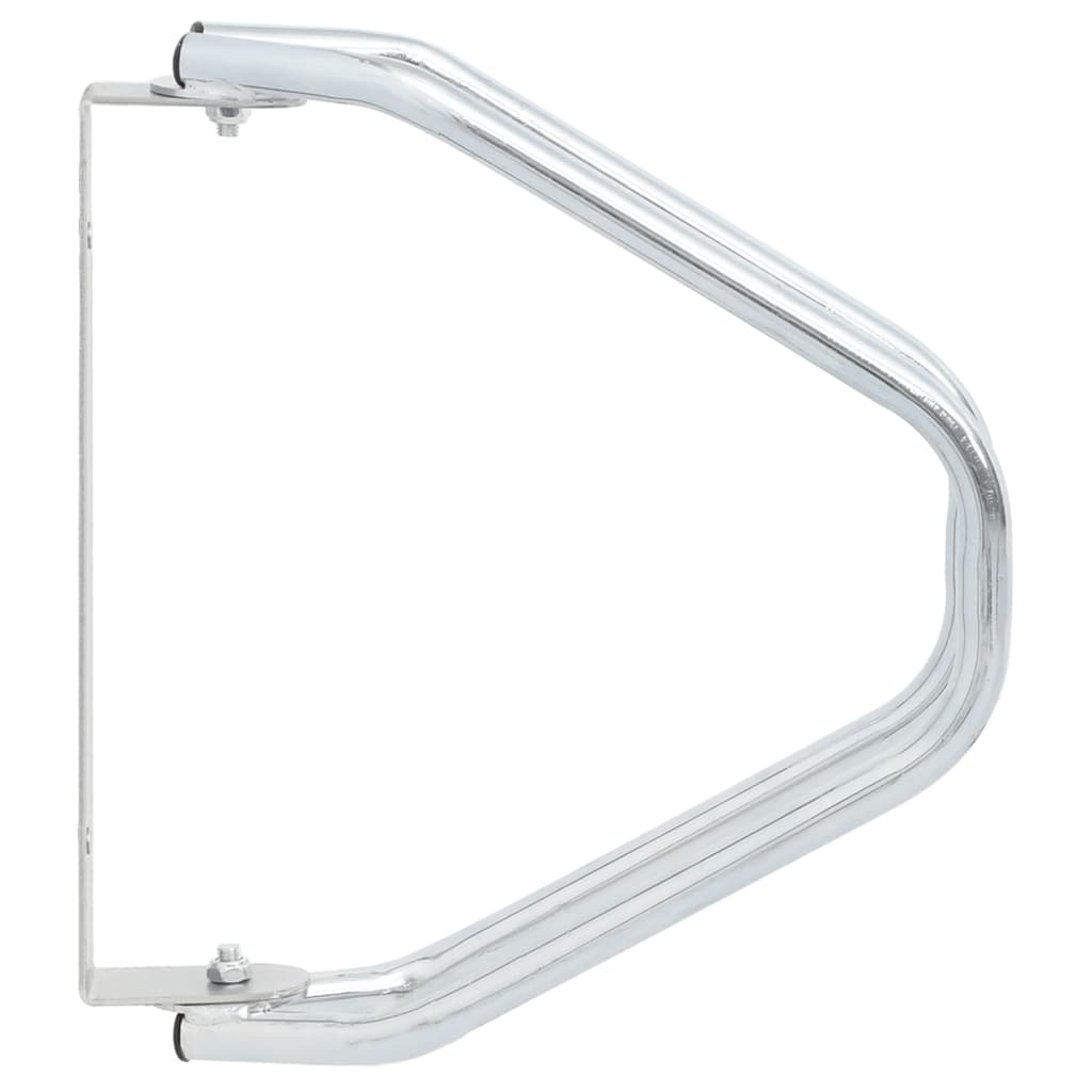 Fahrrad-Wandhalter 2er-Set aus verzinktem Stahl