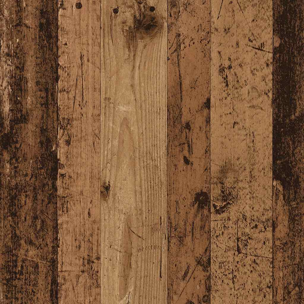 Bücherregal / Sideboard – Altholz-Optik, 66 × 30 × 98 cm