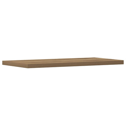 Wandregale 4 Stk. Artisan-Eiche 40x20x1,5 cm Holzwerkstoff